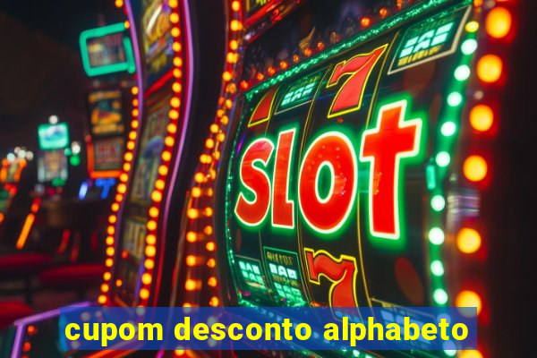 cupom desconto alphabeto